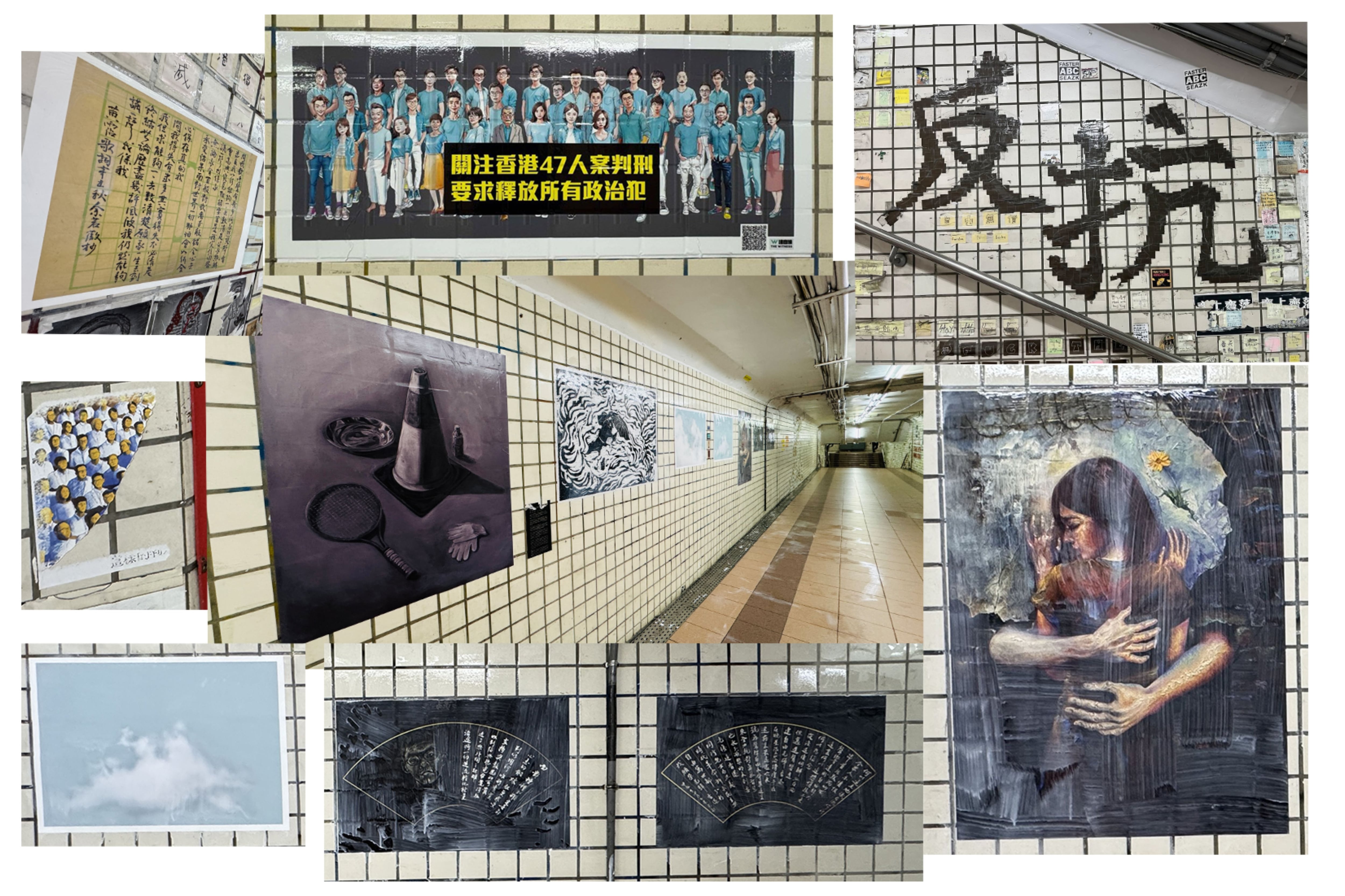 Hong Kong exiles seek to preserve democracy’s memory through Lennon Walls in Taiwan