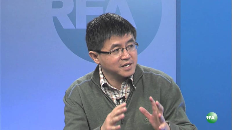 图片:旅居美国的中国艾滋病防治教育专家万延海。(资料图片)