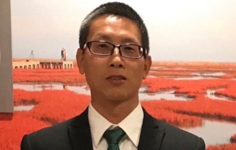 中国旅美公益人士杨占青(视频截图)