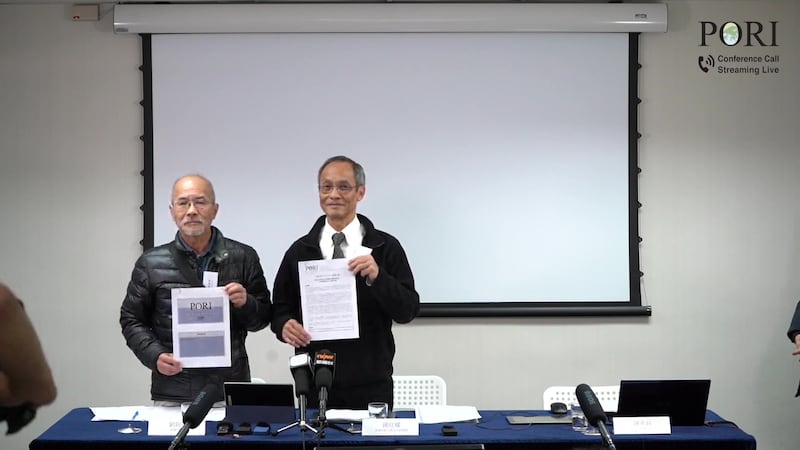 鍾庭耀表示，近年委託研究的收入越來越少，明年會推會員專區希望贊助自費民調。（民研直播截圖）