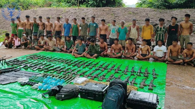Myanmar-junta-soldiers-weapons-captured-PDF.JPG